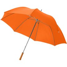 Karl 30" Golfschirm mit Holzgriff (orange) (Art.-Nr. CA416708)