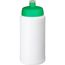 Baseline® Plus 500 ml Flasche mit Sportdeckel (weiss, grün) (Art.-Nr. CA418494)