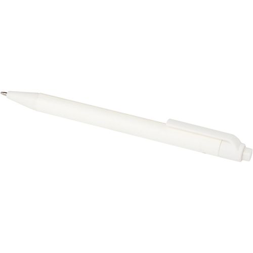 Chartik Kugelschreiber aus recyceltem Papier mit matter Oberfläche, einfarbig (Art.-Nr. CA420521) - Einfarbiger, matter Kugelschreiber aus...