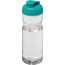 H2O Active® Base 650 ml Sportflasche mit Klappdeckel (transparent, aquablau) (Art.-Nr. CA423646)
