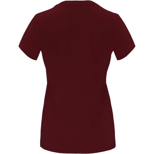 Capri T-Shirt für Damen (Art.-Nr. CA425351) - Tailliertes kurzärmeliges T-Shirt f...
