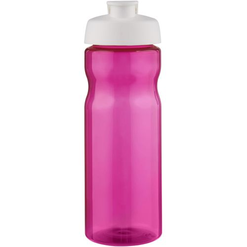 H2O Active® Base 650 ml Sportflasche mit Klappdeckel (Art.-Nr. CA426428) - Einwandige Sportflasche mit ergonomische...