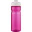 H2O Active® Base 650 ml Sportflasche mit Klappdeckel (magenta, weiss) (Art.-Nr. CA426428)