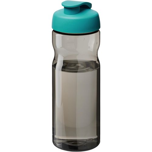 H2O Active® Eco Base 650 ml Sportflasche mit Klappdeckel (Art.-Nr. CA426855) - Einwandige Sportflasche mit ergonomische...