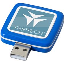 Rotating Square USB-Stick [4GB] (blau) (Art.-Nr. CA427427)