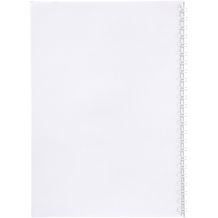 Rothko A5 Notizbuch mit Spiralbindung [50 Seiten] (klar mattiert, weiß) (Art.-Nr. CA429046)