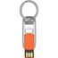 Flip USB Stick (orange, silber) (Art.-Nr. CA431712)
