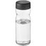 H2O Active® Base Tritan 650-ml-Sportflasche mit Drehdeckel (transparent klar, schwarz) (Art.-Nr. CA431857)