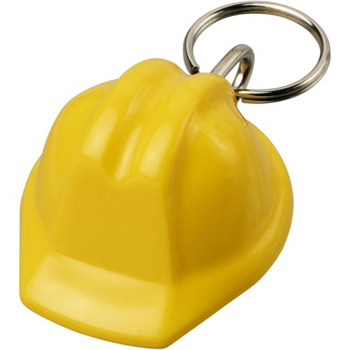 Kolt Schutzhelm Schlüsselanhänger aus recyceltem Material (Art.-Nr. CA435411) - Schlüsselanhänger in Form eines Schutz...
