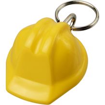 Kolt Schutzhelm Schlüsselanhänger aus recyceltem Material (gelb) (Art.-Nr. CA435411)