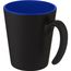 Oli 360 ml Keramikbecher mit Henkel (blau, schwarz) (Art.-Nr. CA435973)