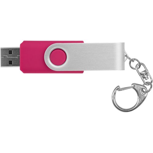 Rotate mit Schlüsselanhänger USB-Stick (Art.-Nr. CA440260) - Klassisches Modell. Schutz durch drehbar...