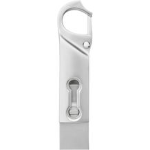 Typ C USB Stick 3.0 mit Karabiner (silber) (Art.-Nr. CA444554)