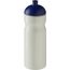 H2O Active® Eco Base 650 ml Sportflasche mit Stülpdeckel (elfenbeinweiß, blau) (Art.-Nr. CA447356)
