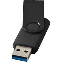 Rotate USB-Stick 3.0 aus Metall (Schwarz) (Art.-Nr. CA447598)