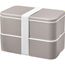 MIYO Renew Doppel-Lunchbox (kieselgrau, weiss) (Art.-Nr. CA449499)