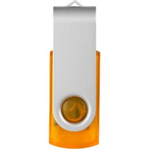 Rotate Transculent USB-Stick (orange) (Art.-Nr. CA451029)