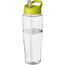 H2O Active® Tempo 700 ml Sportflasche mit Ausgussdeckel (transparent, limone) (Art.-Nr. CA456854)