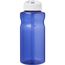 H2O Active® Eco Big Base 1L Sportflasche mit Ausgussdeckel (blau, weiss) (Art.-Nr. CA457801)