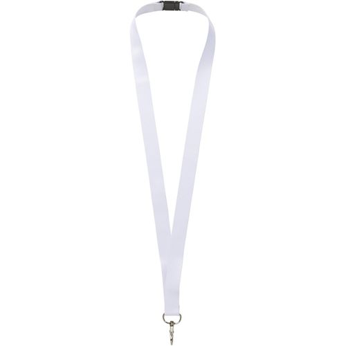 Addie Sublimation Lanyard aus recyceltem PET Kunststoff (Art.-Nr. CA458634) - Addie vollfarbig bedrucktes, recyceltes...