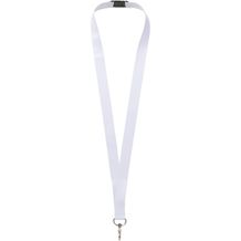 lanyard, lanyards, sublimation, recycled, sustainable (Weiss) (Art.-Nr. CA458634)