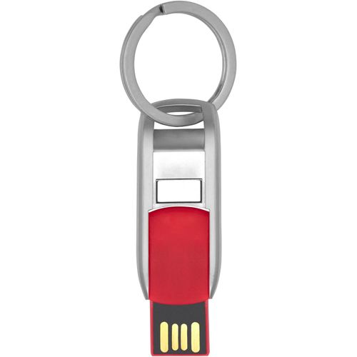 Flip USB Stick (Art.-Nr. CA460707) - USB-Stick, der sich mit einem praktische...
