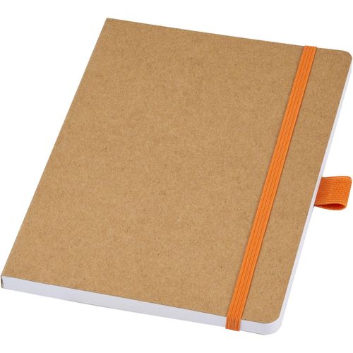 Berk Notizbuch aus recyceltem Papier (Art.-Nr. CA461003) - Notizbuch aus liniertem Recyclingpapier...