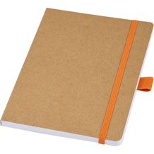 Berk Notizbuch aus recyceltem Papier (orange) (Art.-Nr. CA461003)