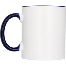 Ceramic Geschenkset mit 4 Bechern mit Sublimationsdruck (blau) (Art.-Nr. CA463115)