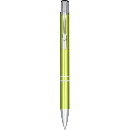 Moneta Druckkugelschreiber aus eloxierterm Aluminium (Art.-Nr. CA463430) - Kugelschreiber mit Klickmechanismus,...