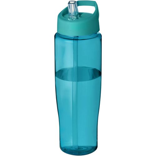 H2O Active® Tempo 700 ml Sportflasche mit Ausgussdeckel (Art.-Nr. CA465427) - Einwandige Sportflasche mit einem...