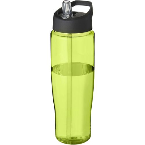H2O Active® Tempo 700 ml Sportflasche mit Ausgussdeckel (Art.-Nr. CA466243) - Einwandige Sportflasche mit einem...