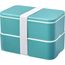 MIYO Renew Doppel-Lunchbox (riffblau, weiss) (Art.-Nr. CA467073)