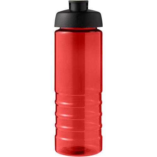 H2O Active® Eco Treble 750 ml Sportflasche mit Stülpdeckel (Art.-Nr. CA467379) - Einwandige Sportflasche mit geripptem...