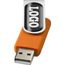 Rotate Doming USB-Stick (orange) (Art.-Nr. CA467977)
