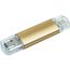 Silicon Valley On-the-Go USB-Stick (gold) (Art.-Nr. CA467985)