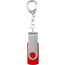 Rotate mit Schlüsselanhänger USB-Stick (hellrot) (Art.-Nr. CA470031)