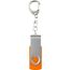 Rotate mit Schlüsselanhänger USB-Stick (orange) (Art.-Nr. CA471047)