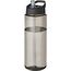 H2O Active® Vibe 850 ml Sportflasche mit Ausgussdeckel (charcoal, schwarz) (Art.-Nr. CA477986)