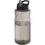 H2O Active® Eco Big Base 1L Sportflasche mit Ausgussdeckel (kohle, schwarz) (Art.-Nr. CA480639)