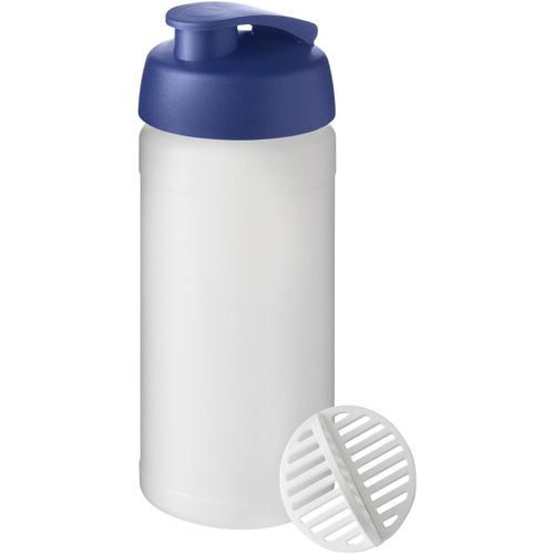 Baseline Plus 500 ml Shakerflasche (Art.-Nr. CA482056) - Einwandige Sportflasche mit Shaker-Ball...