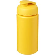 Baseline® Plus grip 500 ml Sportflasche mit Klappdeckel (gelb) (Art.-Nr. CA483505)