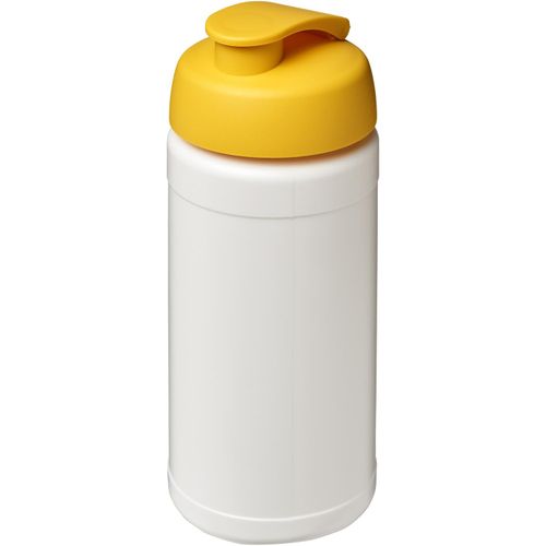 Baseline® Plus 500 ml Sportflasche mit Klappdeckel (Art.-Nr. CA485933) - Einwandige Sportflasche. Verfügt üb...