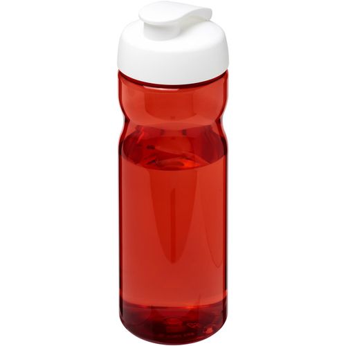 H2O Active® Eco Base 650 ml Sportflasche mit Klappdeckel (Art.-Nr. CA486543) - Einwandige Sportflasche mit ergonomische...