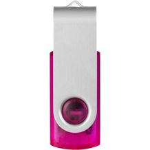 Rotate Transculent USB-Stick (rosa) (Art.-Nr. CA491760)