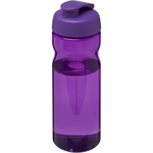 H2O Active® Base 650 ml Sportflasche mit Klappdeckel (Art.-Nr. CA492112) - Einwandige Sportflasche mit ergonomische...
