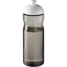 H2O Active® Eco Base 650 ml Sportflasche mit Stülpdeckel (kohle, weiss) (Art.-Nr. CA494630)