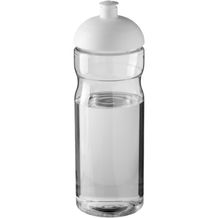 H2O Active® Base 650 ml Sportflasche mit Stülpdeckel (transparent, weiss) (Art.-Nr. CA495639)