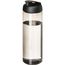 H2O Active® Vibe 850 ml Sportflasche mit Klappdeckel (charcoal, schwarz) (Art.-Nr. CA496301)