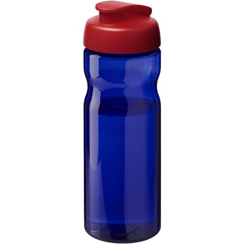 H2O Active® Eco Base 650 ml Sportflasche mit Klappdeckel (Art.-Nr. CA502630) - Einwandige Sportflasche mit ergonomische...